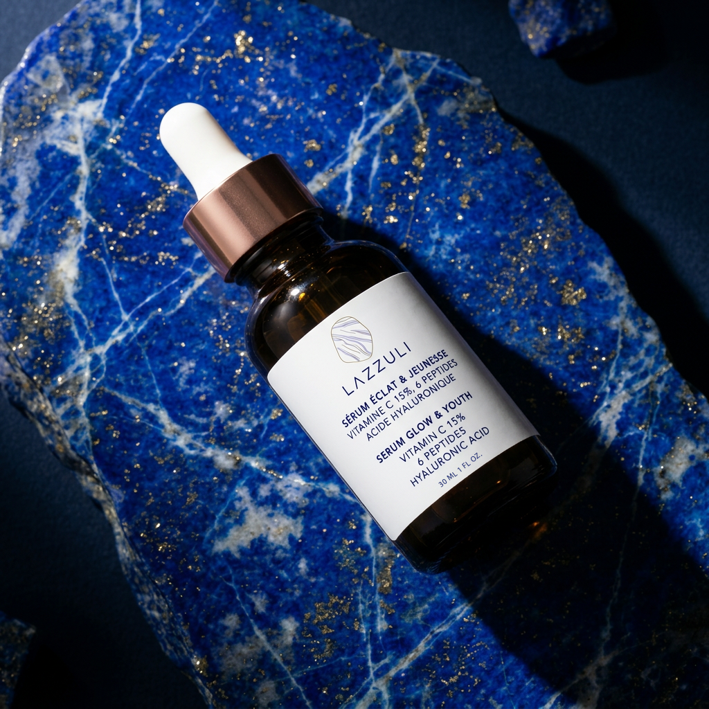 Sérum Vitamine C 15 %, 6 peptides et acide hyaluronique